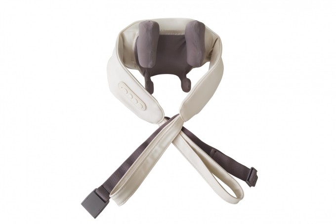 Technaxx Lifenaxx masážní přístroj na krk, nastavitelný, multifunkční, bílá (LX-046)