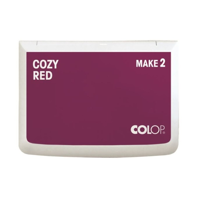 COLOP Inkoustový polštářek MAKE 2 (11x7cm), cozy red