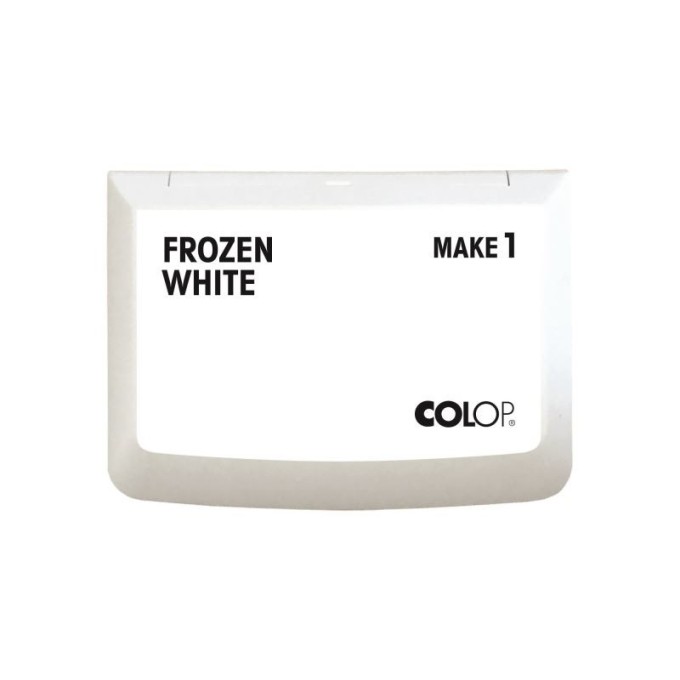 COLOP Inkoustový polštářek MAKE 1 (9x5cm), frozen white