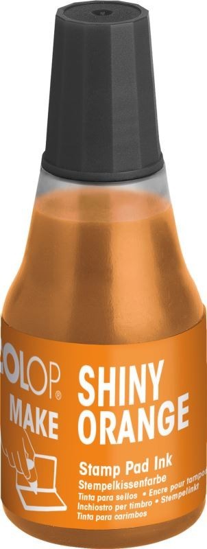COLOP Razítková barva MAKE Refill ink 25ml, shiny orange