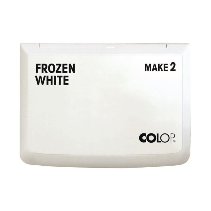 COLOP Inkoustový polštářek MAKE 2 (11x7cm), frozen white