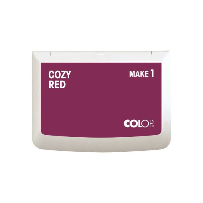 COLOP Inkoustový polštářek MAKE 1 (9x5cm), cozy red