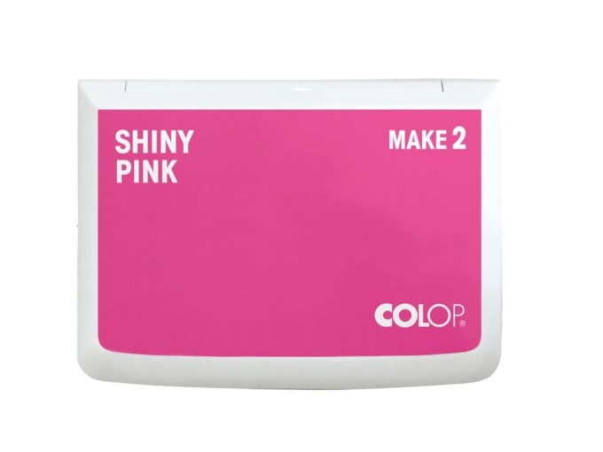 COLOP Inkoustový polštářek MAKE 2 (11x7cm), shiny pink