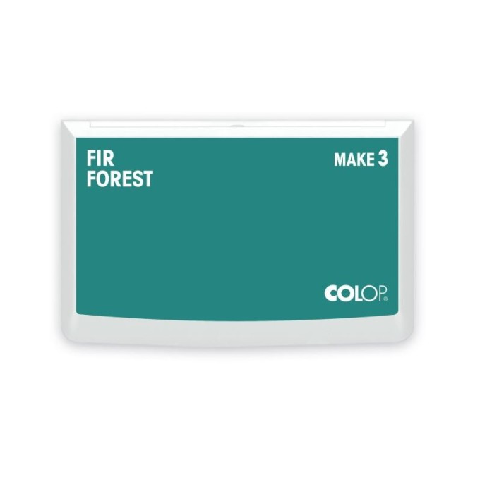 COLOP Inkoustový polštářek MAKE 3 (16x9cm), fir forest