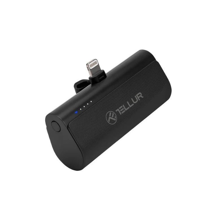 Tellur PD203 Powerbanka 5000mAh, QC3.0 18W + PD20W, lightning, černá
