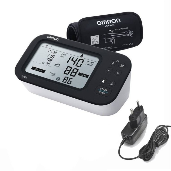 Omron M7 Intelli IT AFib + adaptér