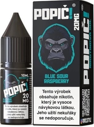 Liquid POPIČ! Salt Blue Sour Raspberry 10ml-20mg