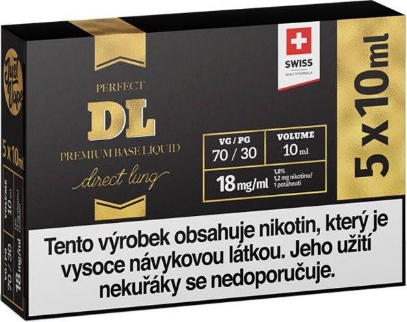 Booster JustVape DL (70VG/30PG) 5x10ml - 18mg... 5PACK