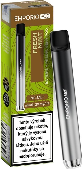 EMPORIO POD elektronická cigareta 500mAh Fresh Mint 20mg