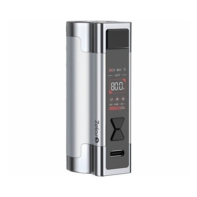 aSpire Zelos 3 80W Grip 3200mAh Easy Kit Metallic Silver