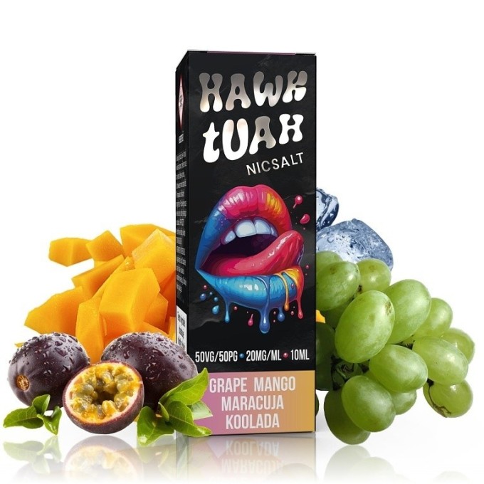 Hawk Tuah Salt Grape Mango Maracuja Koolada 10 ml 20 mg