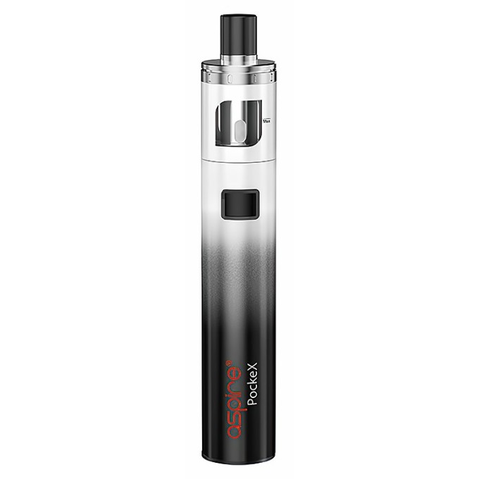 aSpire PockeX AIO 1500 mAh ANNIVERSARY EDITION Black White