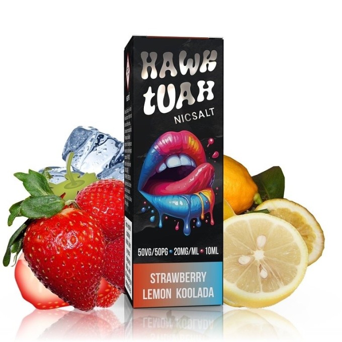 Hawk Tuah Salt Strawberry Lemon Koolada 10 ml 20 mg