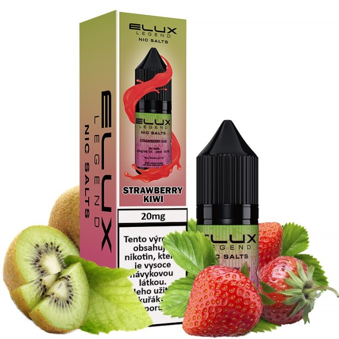 Elux Legend Nic Salts Strawberry Kiwi 10 ml 20 mg