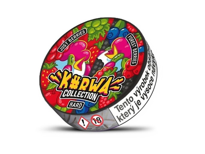 Kurwa Collection Just Berries Forest Berries 12mg 20 sáčků