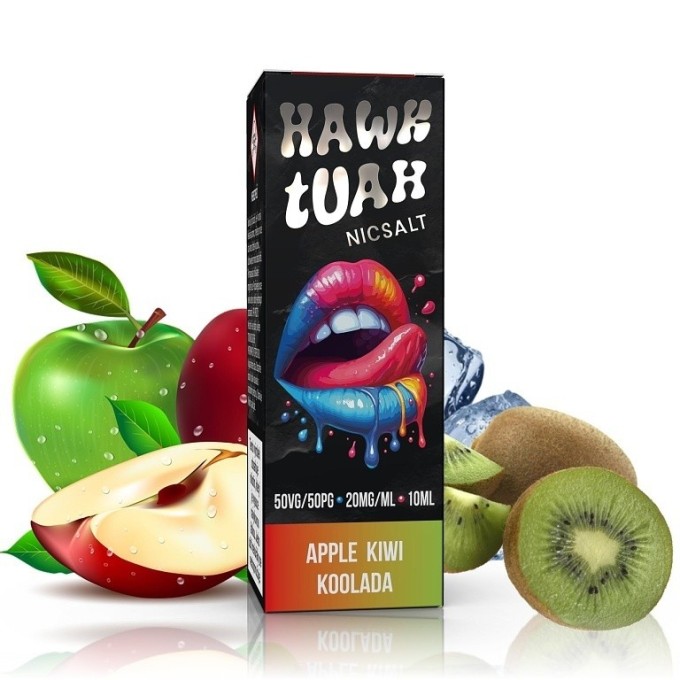 Hawk Tuah Salt Apple Kiwi Koolada 10ml - 20mg