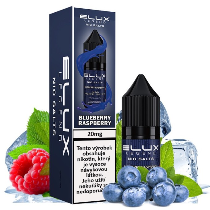 Elux Legend Nic Salts Blueberry Raspberry 10 ml 20 mg