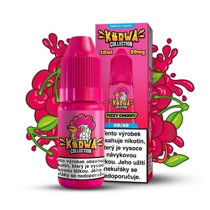 Kurwa Collection e-liquid Fizzy Cherry 10 ml 20 mg