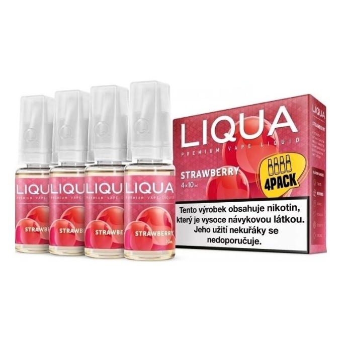 Ritchy Liqua Elements 4Pack Strawberry 4 x 10 ml 12 mg
