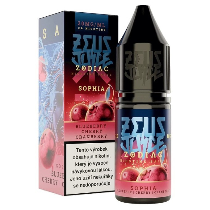 Zeus Juice Zodiac Sophia Salt 10 ml 20 mg