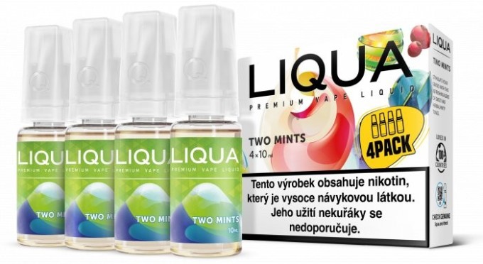 Ritchy Liqua Elements 4Pack Two mints 4 x 10 ml 12 mg