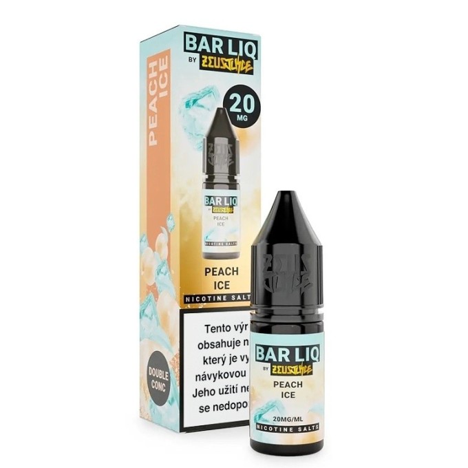 Zeus Juice Bar Salts Peach Ice 10ml 20mg