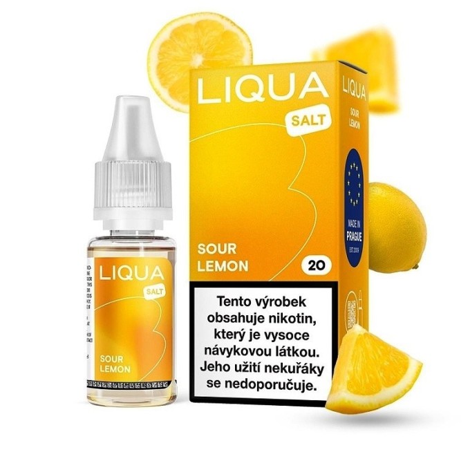 Liqua Salt Sour Lemon 10 ml 20 mg