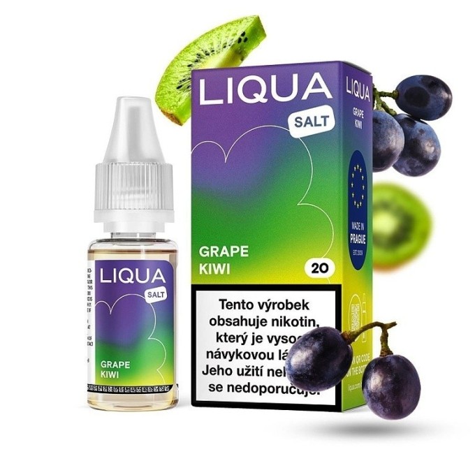 Liqua Salt Grape Kiwi 10 ml 20 mg
