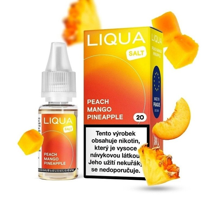 Liqua Salt Peach Mango Pineapple 10 ml 10 mg