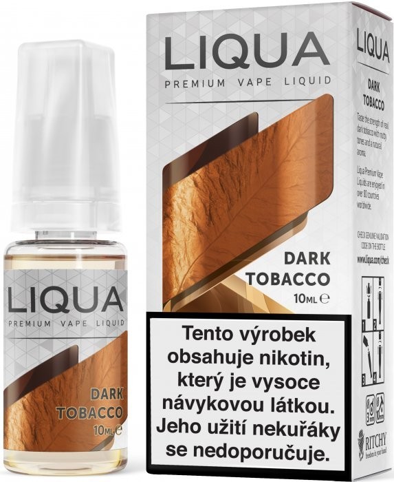 Ritchy Liqua Elements Dark Tobacco 10 ml 6 mg