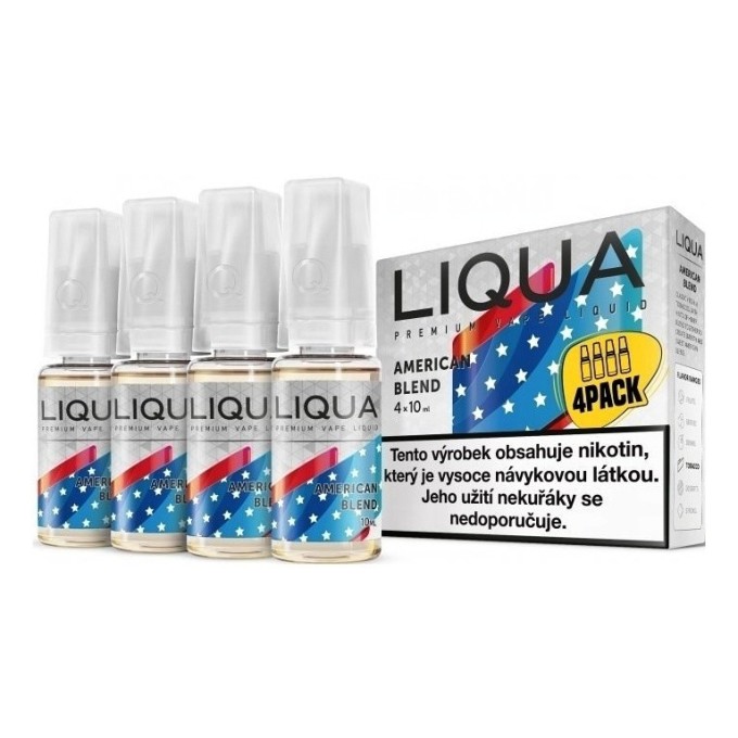 Ritchy Liqua Elements 4Pack American Blend 4 x 10 ml 3 mg
