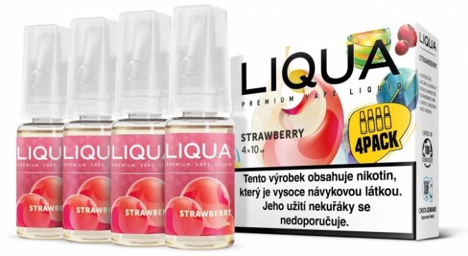 Ritchy Liqua Elements 4Pack Strawberry 4 x 10 ml 3 mg