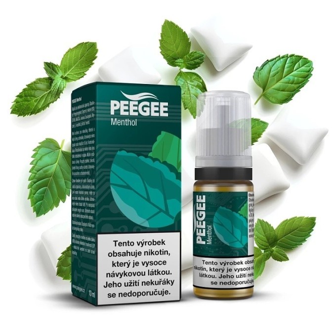 PEEGEE Menthol 10 ml 12 mg