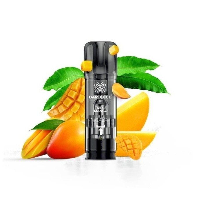 BAR Juice cartridge 2 Pack Triple Mango 20 mg