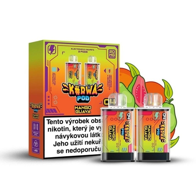 Kurwa Pod Cartridge 2PACK Mango Guava 20MG