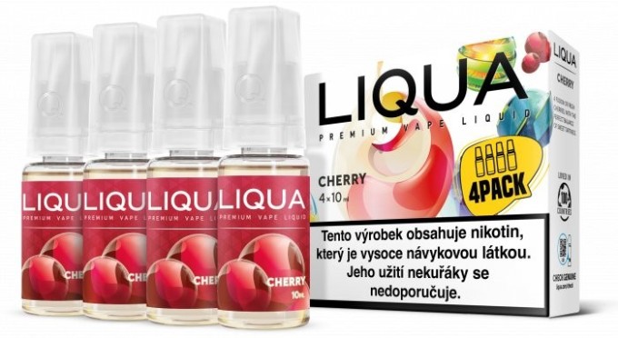 Ritchy Liqua Elements 4Pack Cherry 4 x 10 ml 12 mg