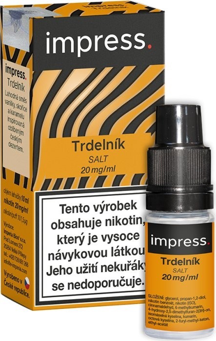 Liquid IMPRESS SALT Trdelník 10ml - 20mg