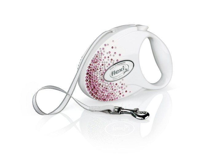 Flexi Vodítko Glam Splash M pásek 5m Pink