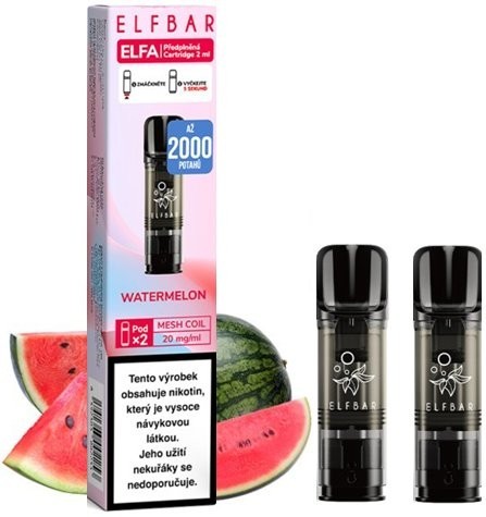 Elf Bar ELFA Pods cartridge 2Pack Watermelon 20mg