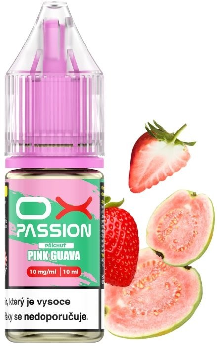 Liquid OXVA OX PASSION Salts Pink Guava 10ml - 20mg