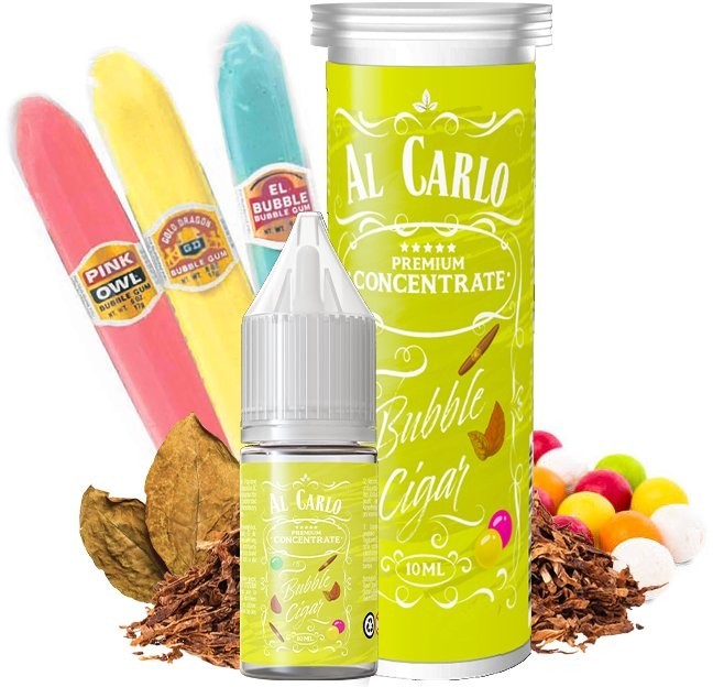 Příchuť AL Carlo 10ml Bubble Cigar