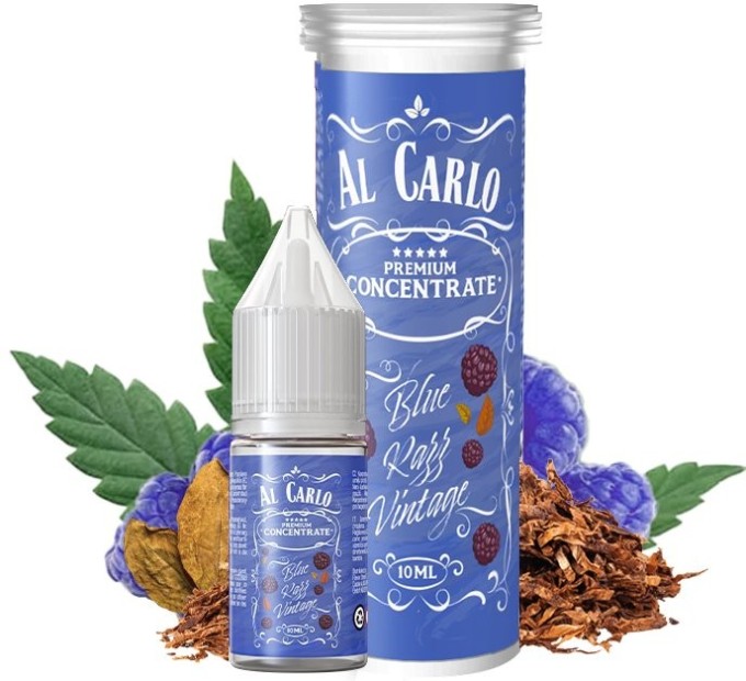 Příchuť AL Carlo 10ml Blue Razz Vintage