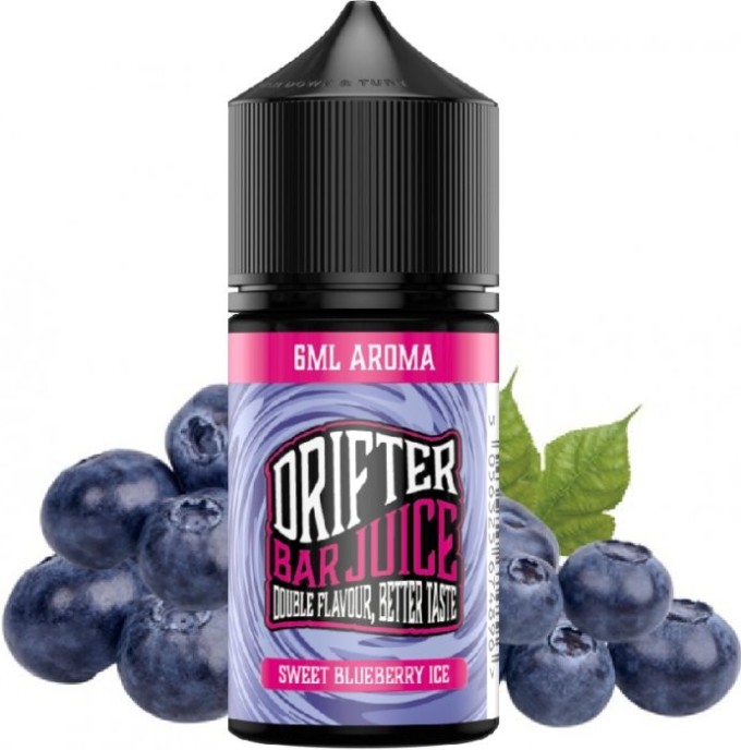 Příchuť Drifter Bar Juice S&V 6ml Sweet Blueberry Ice