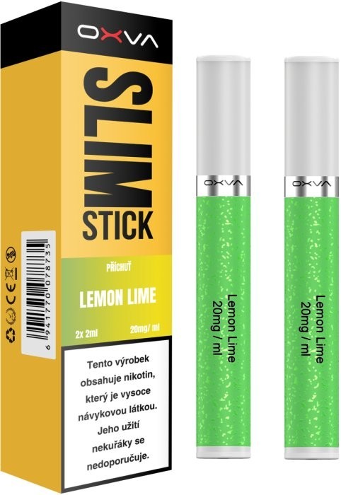 OXVA SLIMSTICK Pods cartridge Lemon Lime 20mg 2Pack