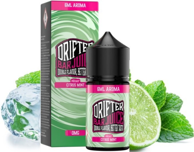 Příchuť Drifter Bar Juice S&V 6ml Citrus Mint