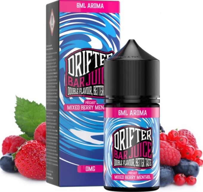 Příchuť Drifter Bar Juice S&V 6ml Mixed Berry Menthol