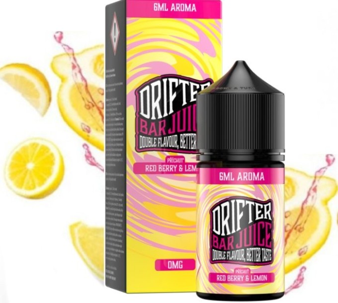 Příchuť Drifter Bar Juice S&V 6ml Red Berry and Lemon