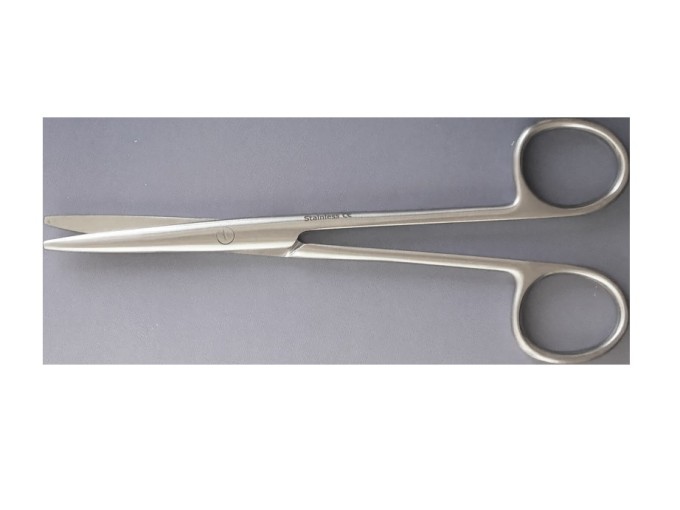 Nůžky preparační Mayo zahnuté 17cm