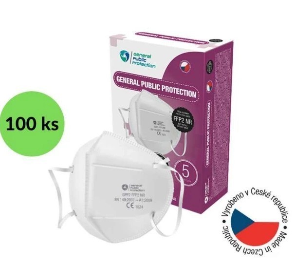 General Public Protection respirátor FFP2 100 ks
