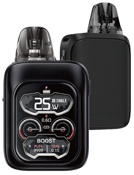 Lost Vape URSA Baby 3 Pro Pod elektronická cigareta 1300mAh Midnight Leather